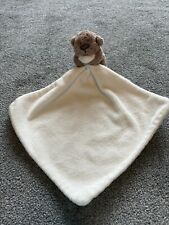 White Blanket With Bear Blankie Comforter Cuddly Toy George At Asda Free Postage