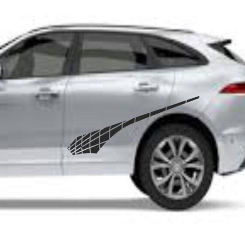 Car wing stripe window - car,