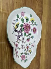 Old Foley James Kent Chinese Rose  Tennis Set  Saucer Only - (NO CUP) - USED