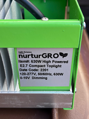Light science nurturgro 630w - nurturgro,