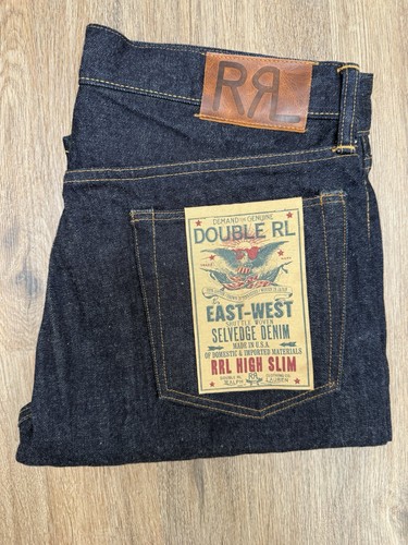 Rrl men east west - rrl, selvedge