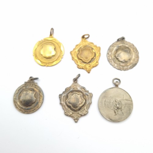 Vintage sports medal fobs - medal,