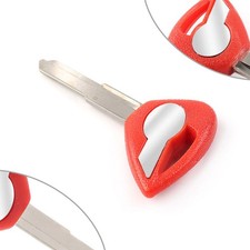 Blade Blank Ignition Key Red Fit Yamaha VStar Drag Star XV1900 XVS 1300 950 400