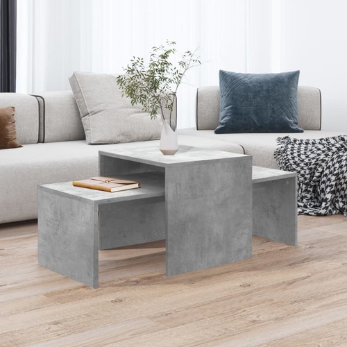 Coffee table set engineered - coffee,