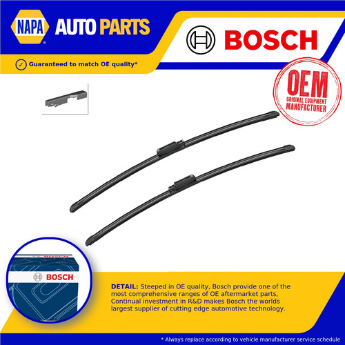 Wiper blades flat - wiper, (pair)