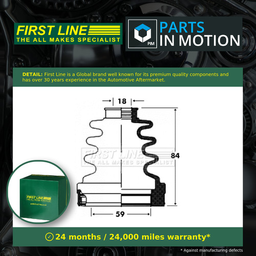 Joint boot fits - fits, honda