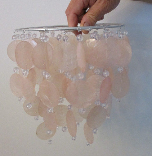 Vintage capiz shell light - vintage,