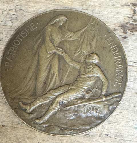 Belgium ww1 1914 bronze - belgium, ww1/1914