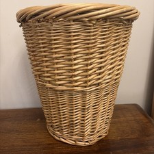 Vintage Tall Wicker Woven