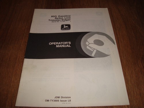 John deere operators manual - john,