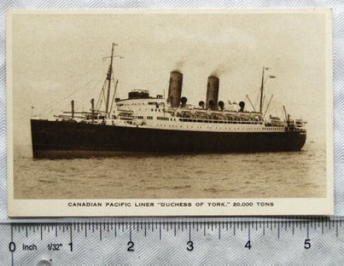Old postcard canadian pacific - canadian,