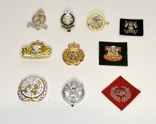 British Military Badges. Various Units. British Army Surplus. Sold Individually.