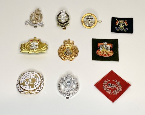 British military badges - british,