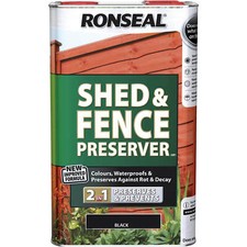 Ronseal Shed and Fence
