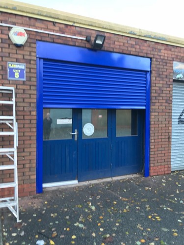 Garage roller shutter - , electric