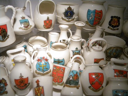 Goss crested china - goss, selection