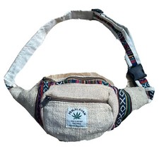 Eco Friendly/Fair Trade Hippy Boho Hemp Bum Bag/Fanny Pack Festival/Travel 