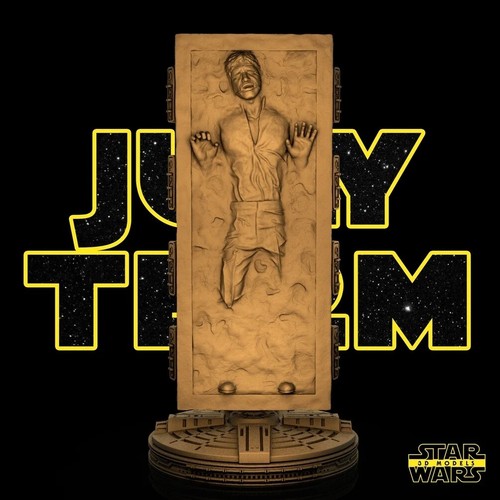 Han solo carbonite star - solo,