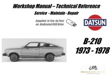 Datsun B-210 Service Repair