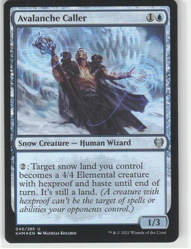 Avalanche caller foil - caller,
