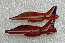 PAIR RED ARROWS HAWK AIRPLANE
