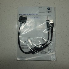 BMW X1 OEM iPod iPhone Cable