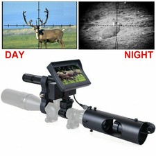 400M Infrared Night Vision Rifle Scope Hunting Sight 850nm LED IR Camera 16MM