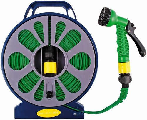 50ft 15m flat garden hose - 50ft,