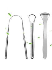 3 Pack Stainless Steel Tongue