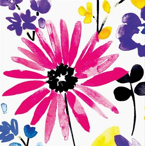 Garden blooms beverage napkins - garden,