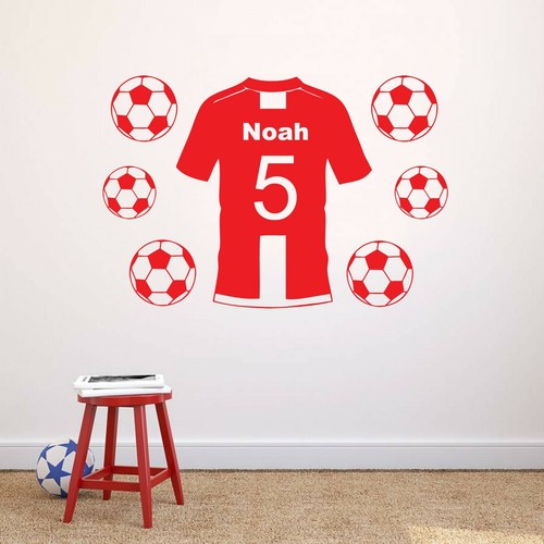 Personalised football shirt - football,