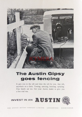 Bmc austin gipsy goes - austin,