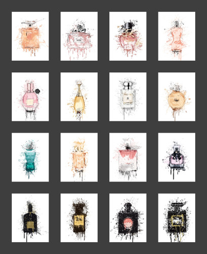 Perfume designer watercolour - designer,