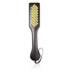 Studded Spanking Paddle (Gold)