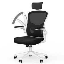Ergonomic Mesh Desk Chair High Back Computer Chair Adjustable Headrest