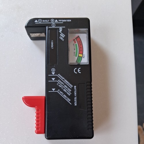 Universal battery tester - battery,