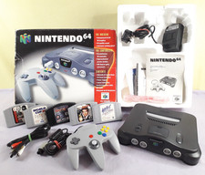 Nintendo boxed n64 - nintendo,