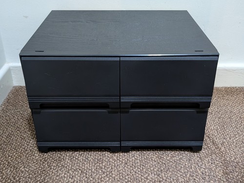Vhs video tape storage cabinet - vhs,