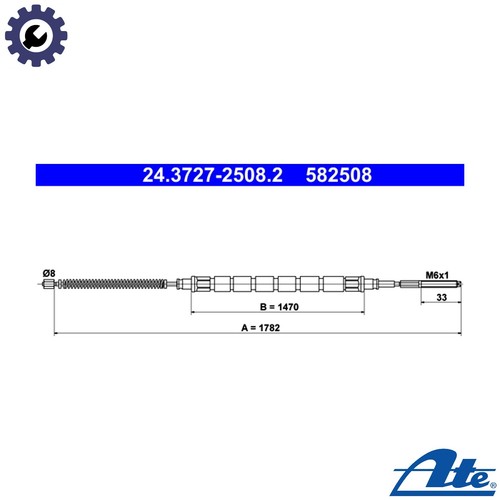 Cable pull parking - pull, brake