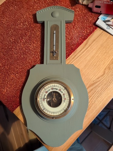 Vintage banjo style barometer - vintage,
