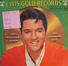 Elvis Presley Elvis' Gold Records Vol 4  Vinyl Record VG/VG SF 7924 1964