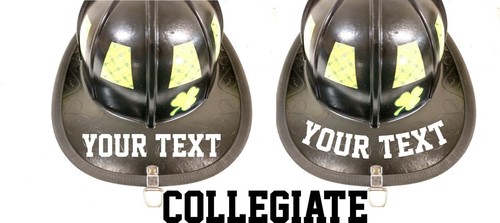 Custom firefighter helmet - custom,
