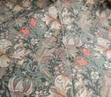 VINTAGE SANDERSON WILLIAM MORRIS GOLDEN LILY FABRIC 46"×22" 