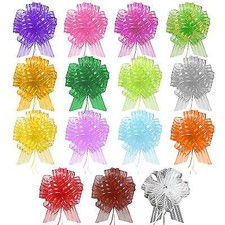300x Large 50mm Organza Stripe