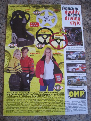 Omp racing elegance - racing, every