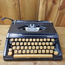 Silverette Typewriter Vintage Portable Silver Reed *For Parts or Repairs*