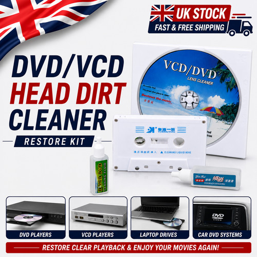 Dvd vcd head - head, cleaner