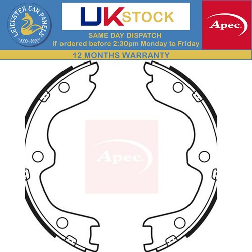 Apec brake shoes set - shoes,