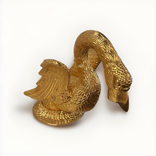Vintage gold swan faucet tap - vintage,