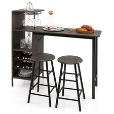 3PCS Bar Table & 2 Stool